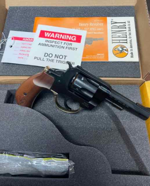 Henry Big Boy Revolver 357 Magnum 4&quot; 6rnd