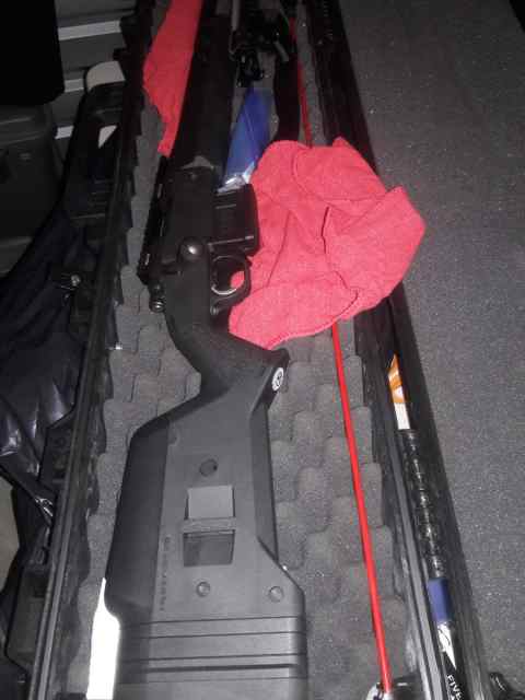 Remington 700 Magpul 6.5Cr threaded barrel rifle